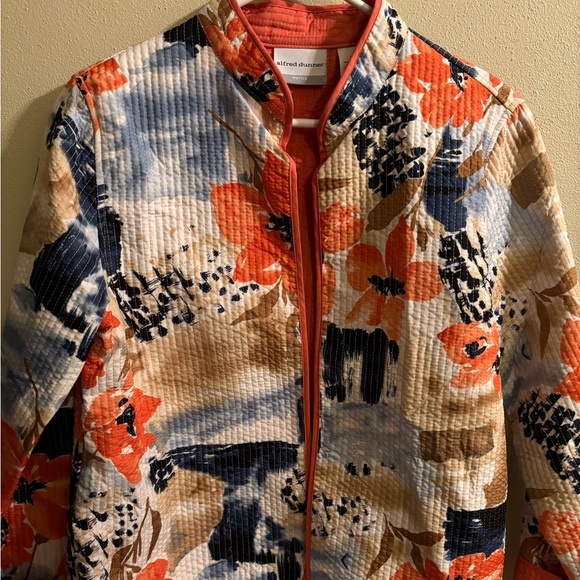 Alfred Dunner Jackets & Blazers - ALFRED DUNNER  petite “floral” jacket - Size 12P